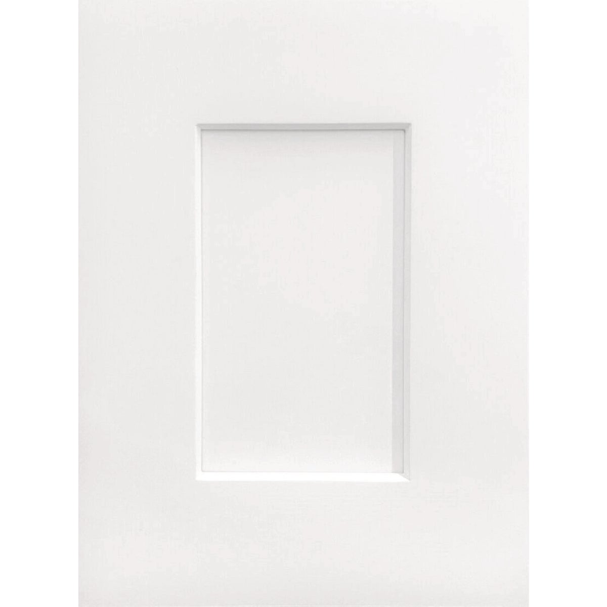 CraftMark Plymouth Shaker 18 In. W x 24 In. D x 34.5 In H Ready To Assemble White Drawer Base Kitchen Cabinet Image 2