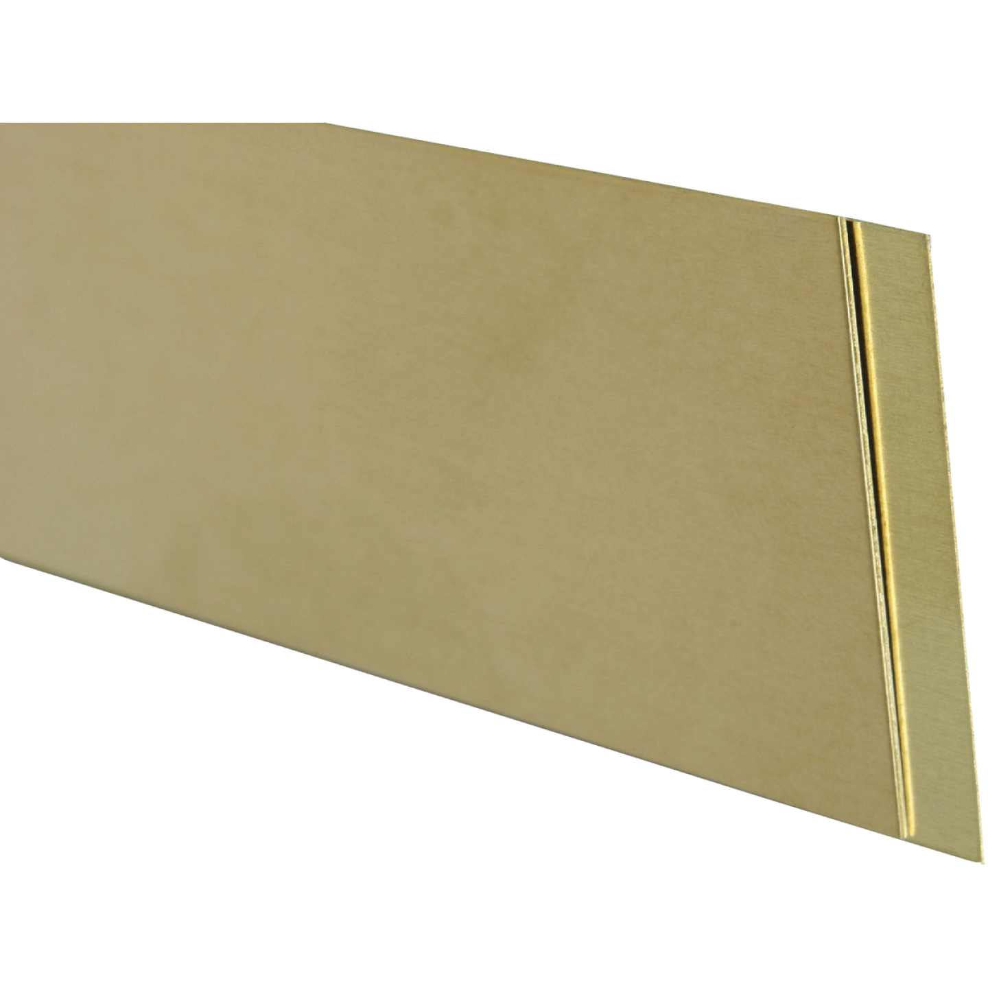 K&S Brass 1 In. x 12 In. Strip Stock Image 1