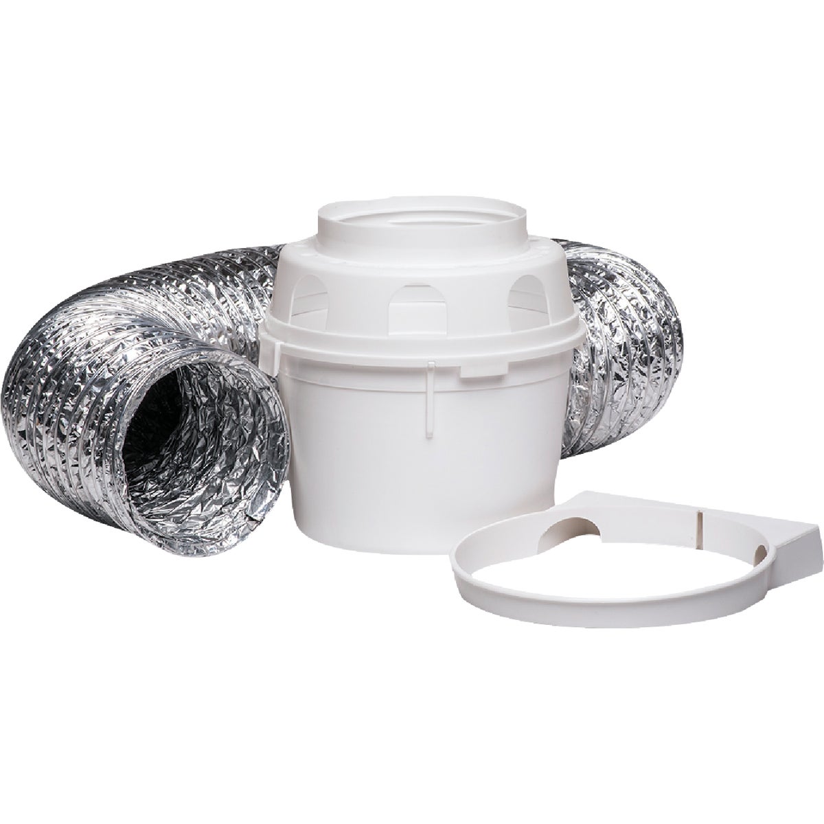 Dundas Jafine White Indoor Electric Dryer Vent Kit (5-Piece) Image 5