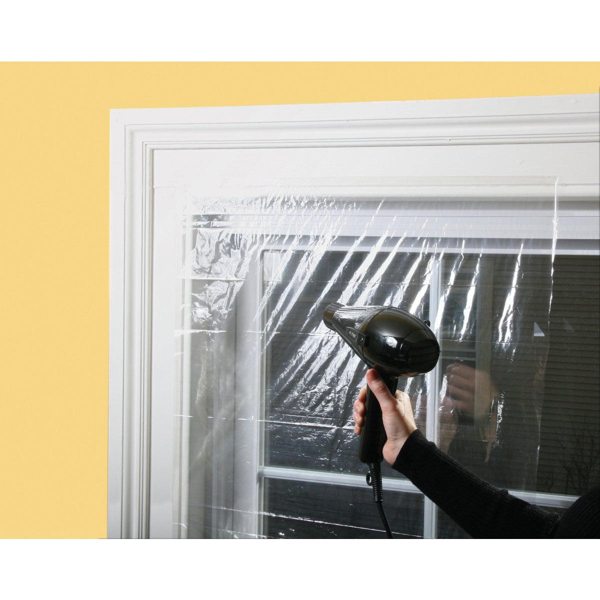 Frost King 42 In. x 62 In. Indoor Shrink Film Window Kit Image 3