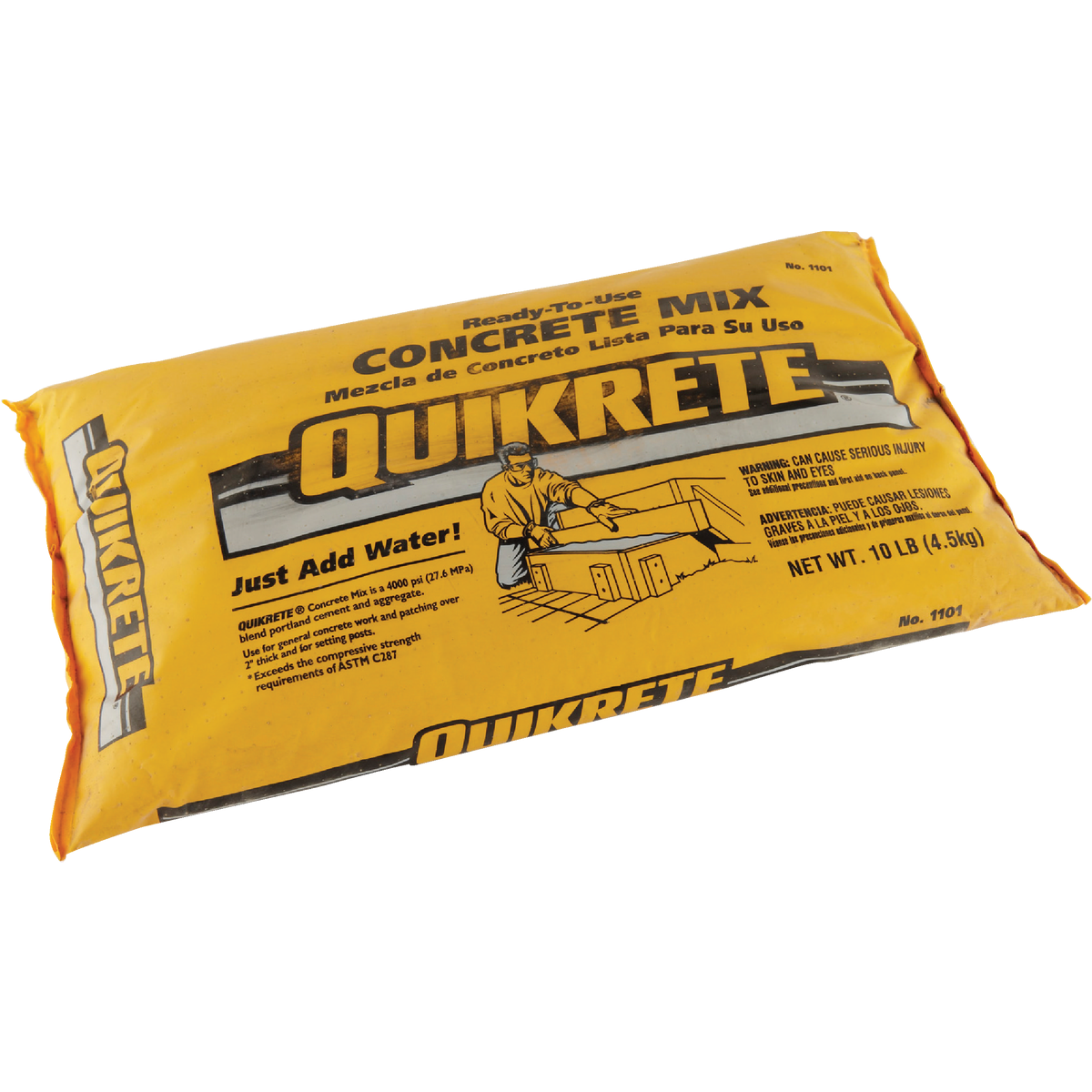 Quikrete 10 Lb. Ready to Use Concrete Mix Image 2
