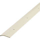 M-D Building Products 1-3/8 in. x 72 in. Almond Aluminum Carpet Trim with Screw Nails Image 1