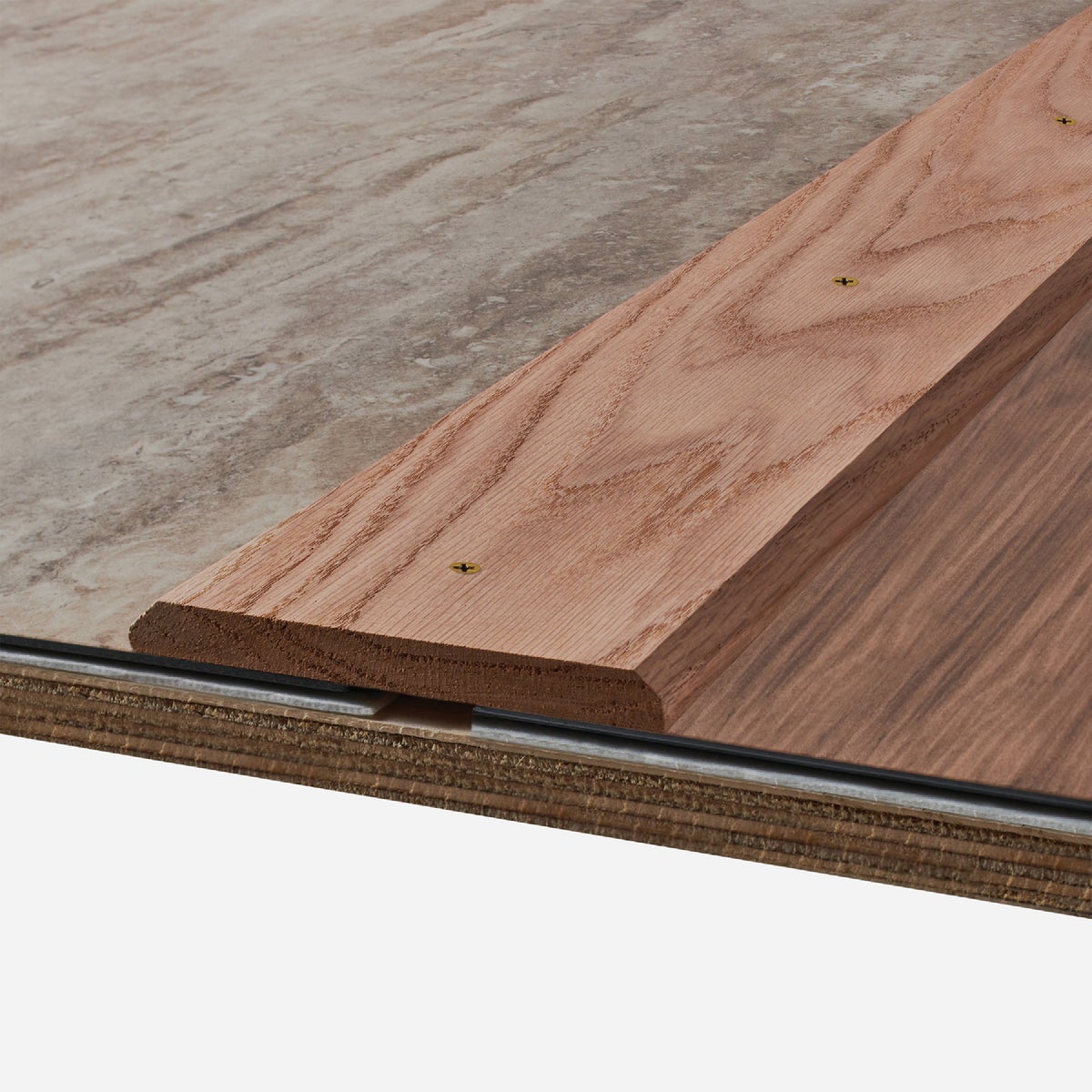 M-D Building Products 5 In. x 36 In. Unfinished Hardwood Seam Binder with Screws Image 2