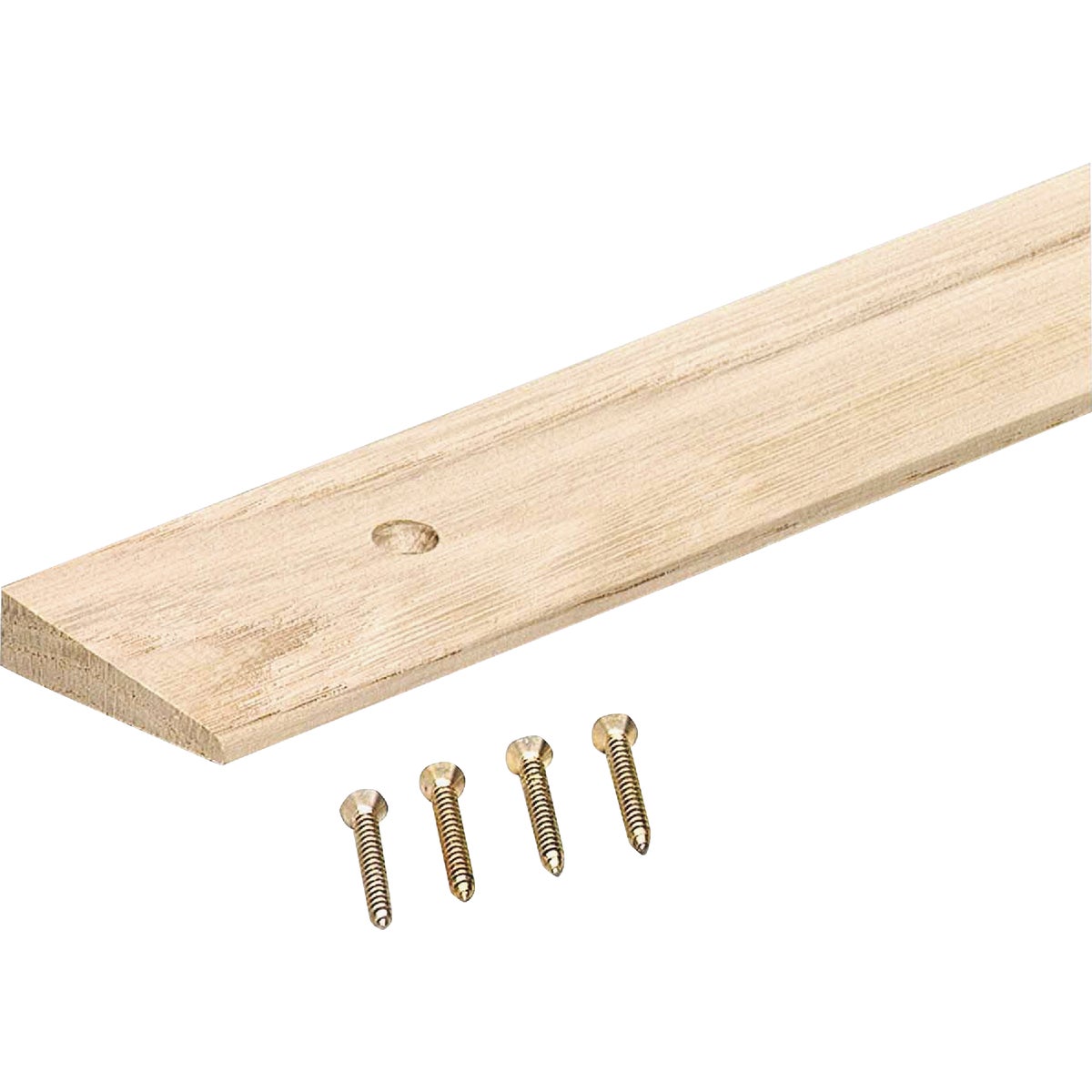 M-D Building Products 1-3/4 In. x 72 In. Unfinished Hardwood Reducer with Screws Image 6