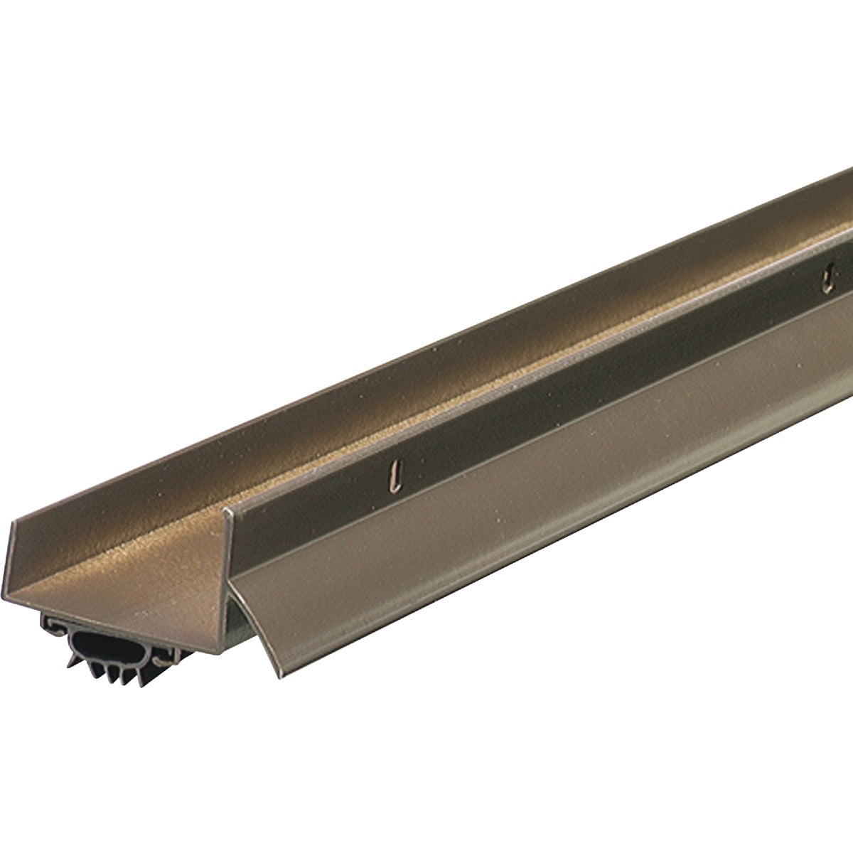 M-D Building Products 2.25 In. W. x 1.375 In. H. x 36 In. L. Aluminum Bronze Door Bottom