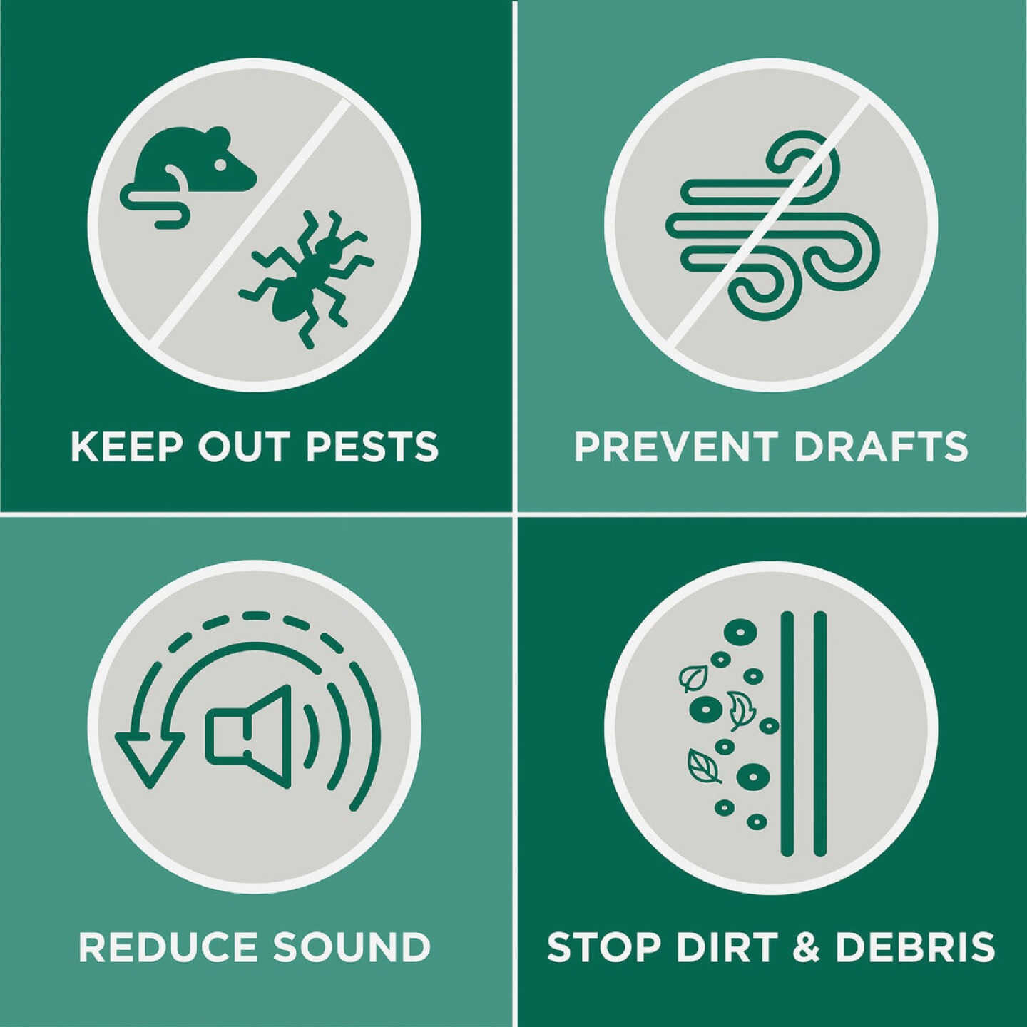 M-D Building Products 0.25 In. 36 In. Bronze Door Sweep Image 5