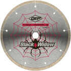 QEP Black Widow 7 In. Segmented Rim Wet Cut Diamond Blade Image 1