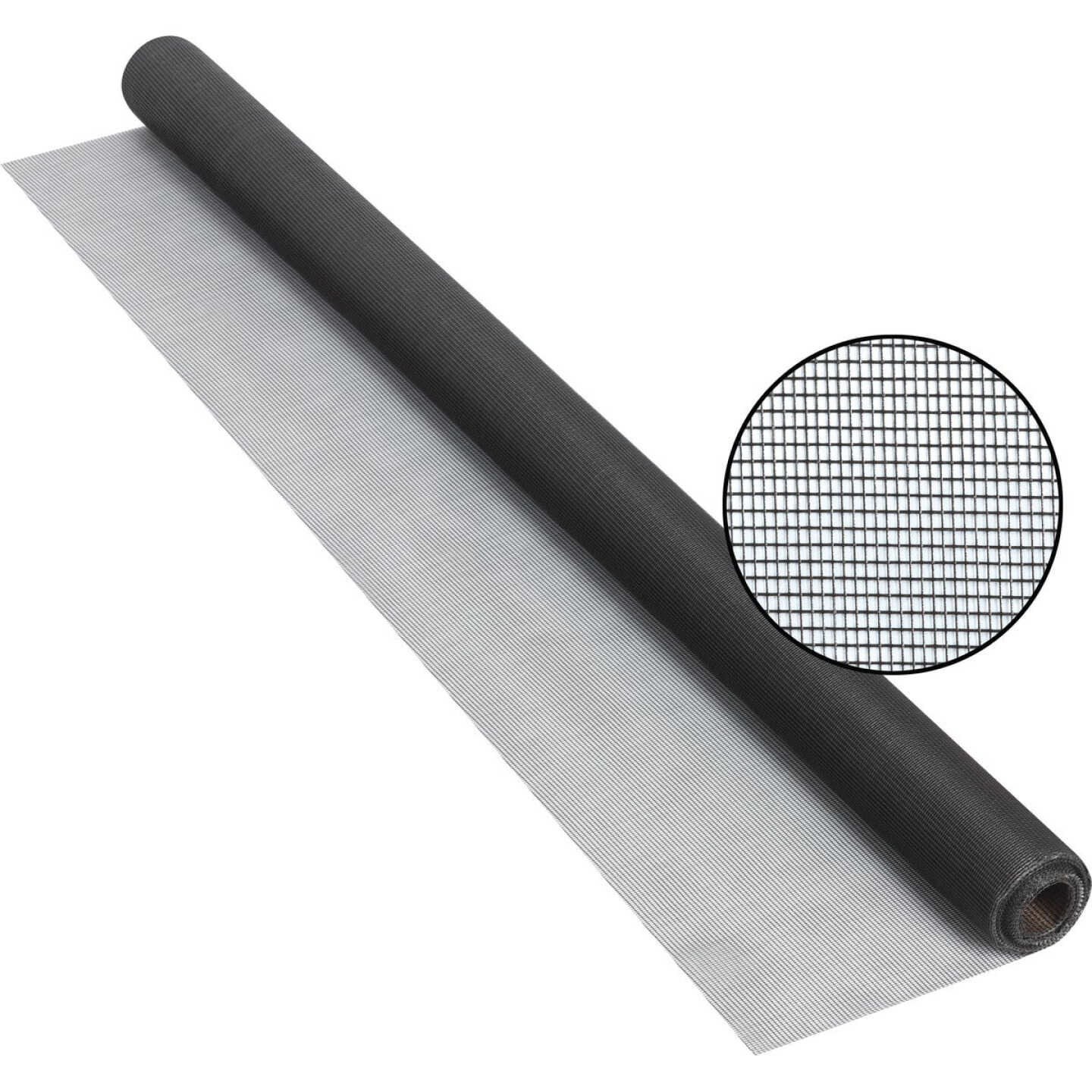 Phifer 36 In. x 25 Ft. Charcoal Fiberglass Screen Cloth Image 1