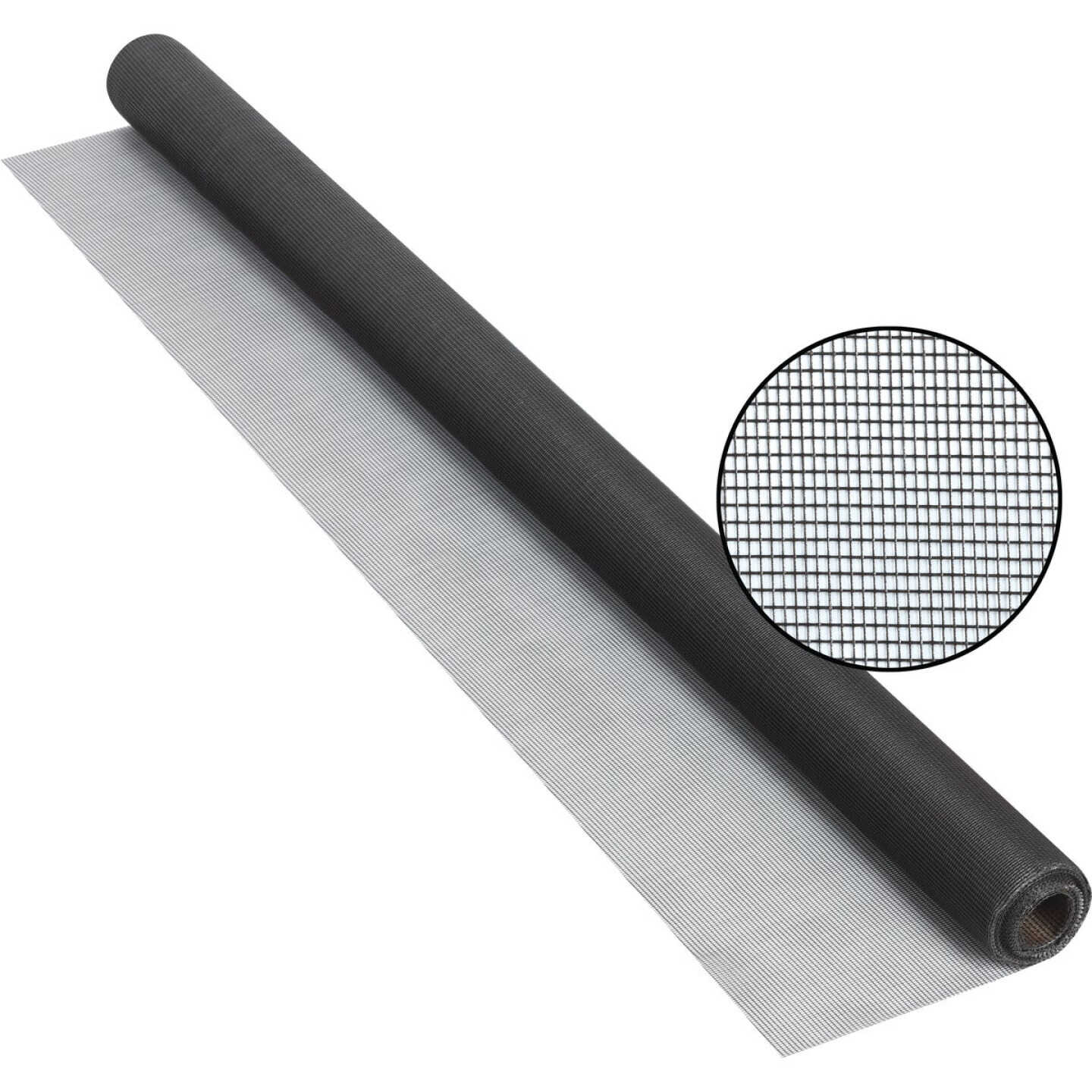 Phifer 48 In. x 25 Ft. Charcoal Fiberglass Screen Cloth Image 1