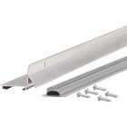 M-D Building Products 1.75 In. W. x 1.625 In. H. x 36 In. L. Aluminum Silver Door Bottom Image 7