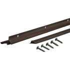 M-D Building Products 1.75 In. W. x 1.625 In. H. x 36 In. L. Aluminum Brown Door Bottom Image 7