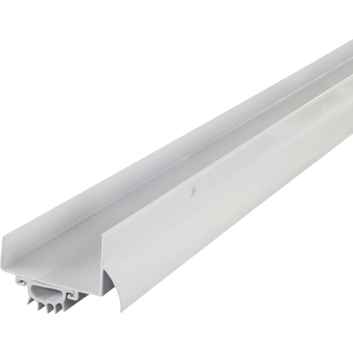 M-D Building Products 2.25 In. W. x 1.375 In. H. x 36 In. L. Aluminum White Door Bottom