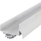 M-D Building Products 2.25 In. W. x 1.375 In. H. x 36 In. L. Aluminum White Door Bottom Image 6