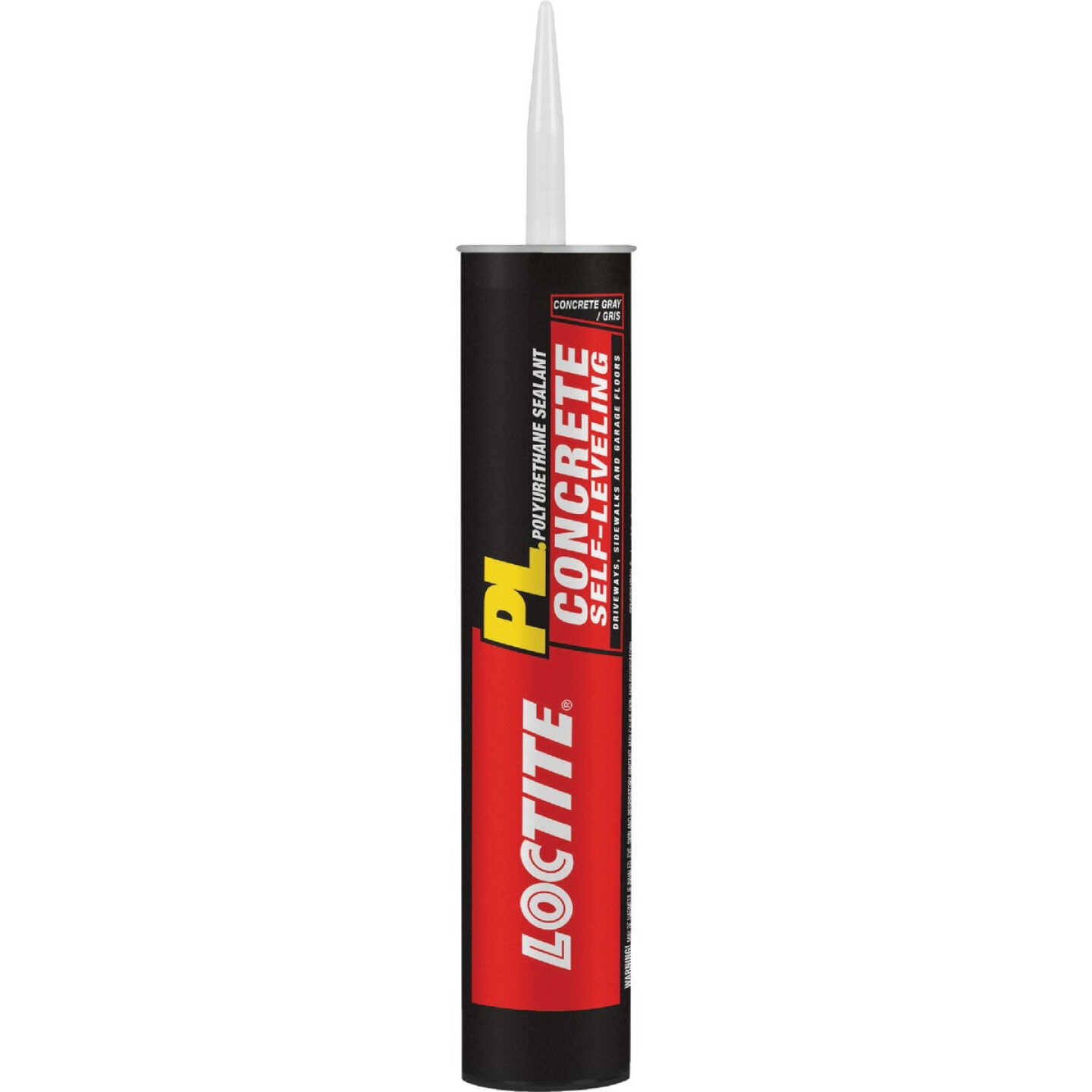 Loctite Pl Self-Leveling Sealant 28 Oz Limestone Gray Concrete Sealant Image 1