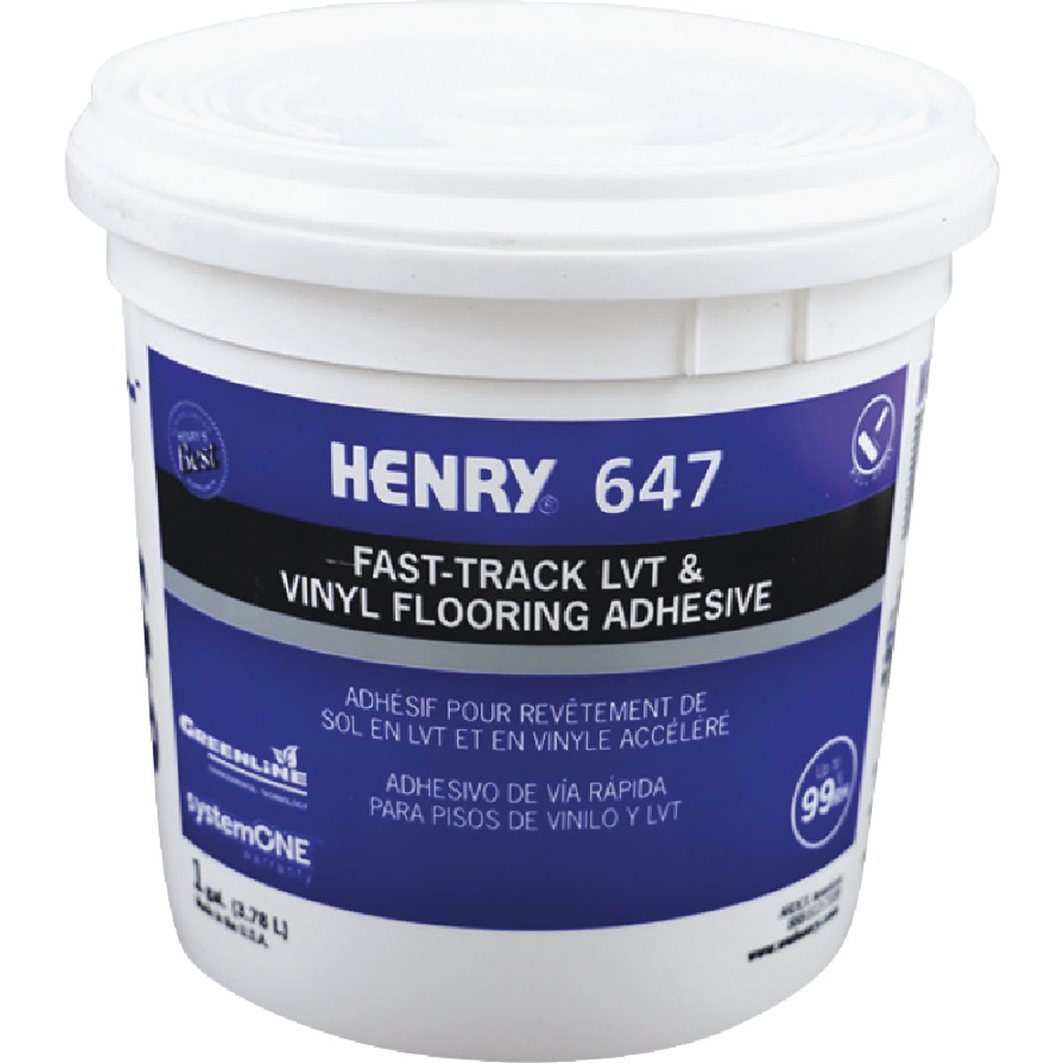 Henry 647 PlumPro Vinyl Floor Adhesive, 1 Gal.