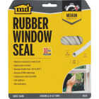 M-D Building Products 1/4 In. x 5/16 In. x 17 In. White Premium Rubber Window Seal for Medium Gaps Image 4