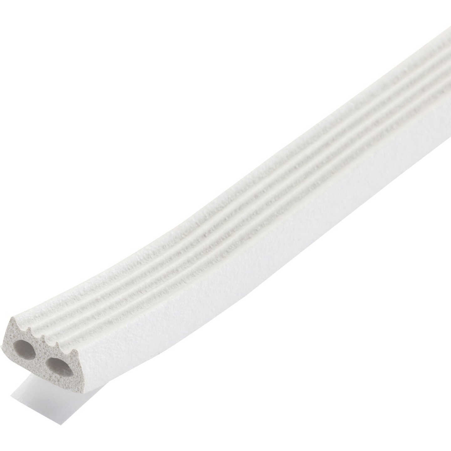 M-D Building Products 5/16 In. x 19/32 In. x 10 Ft. White Premium Rubber Window Seal for Large Gaps Image 1
