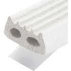 M-D Building Products 5/16 In. x 19/32 In. x 10 Ft. White Premium Rubber Window Seal for Large Gaps Image 5