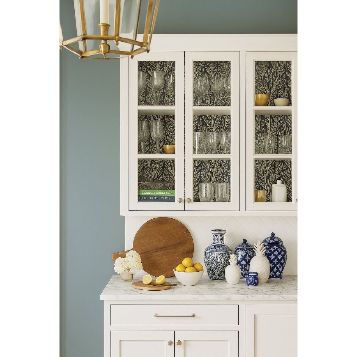 MSI Indigo Bloom Peel and Stick Wallpaper (20.5 In. x 18 Ft.) Image 2