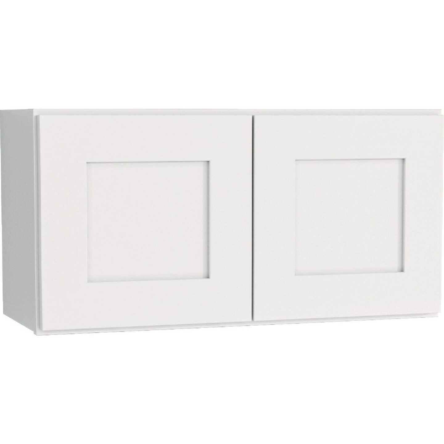 CraftMark Plymouth Shaker 30 In. W x 12 In. D x 15 In. H Ready To Assemble Bridge Kitchen Cabinet Image 1
