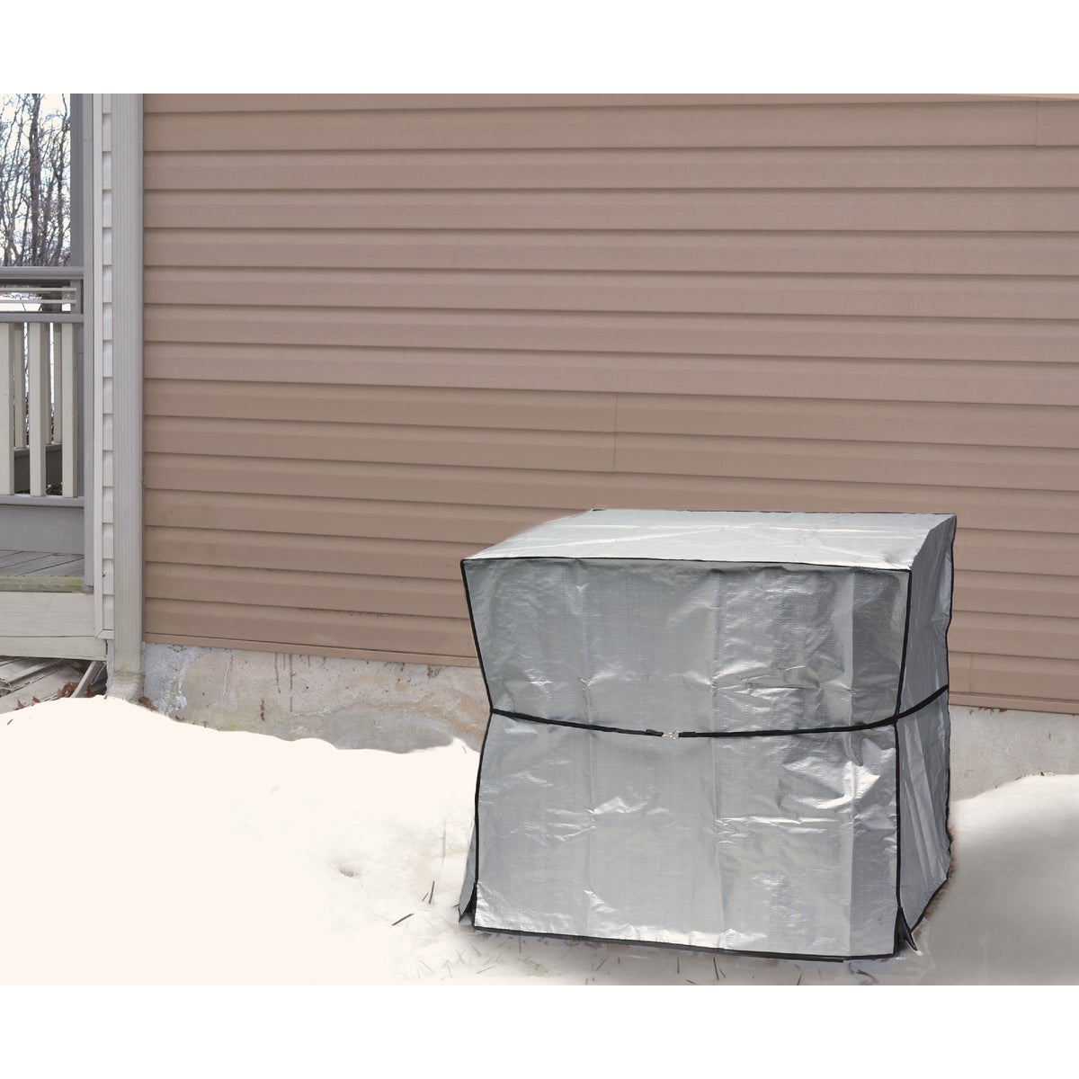 Do it 34 In. x 34 In. x 30 In. 9 mil Square Air Conditioner Cover Image 2