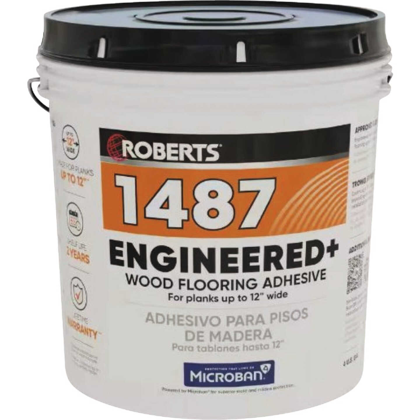 Roberts 1487 Engineered+ Wood Flooring Adhesive, 4 Gal. Image 1