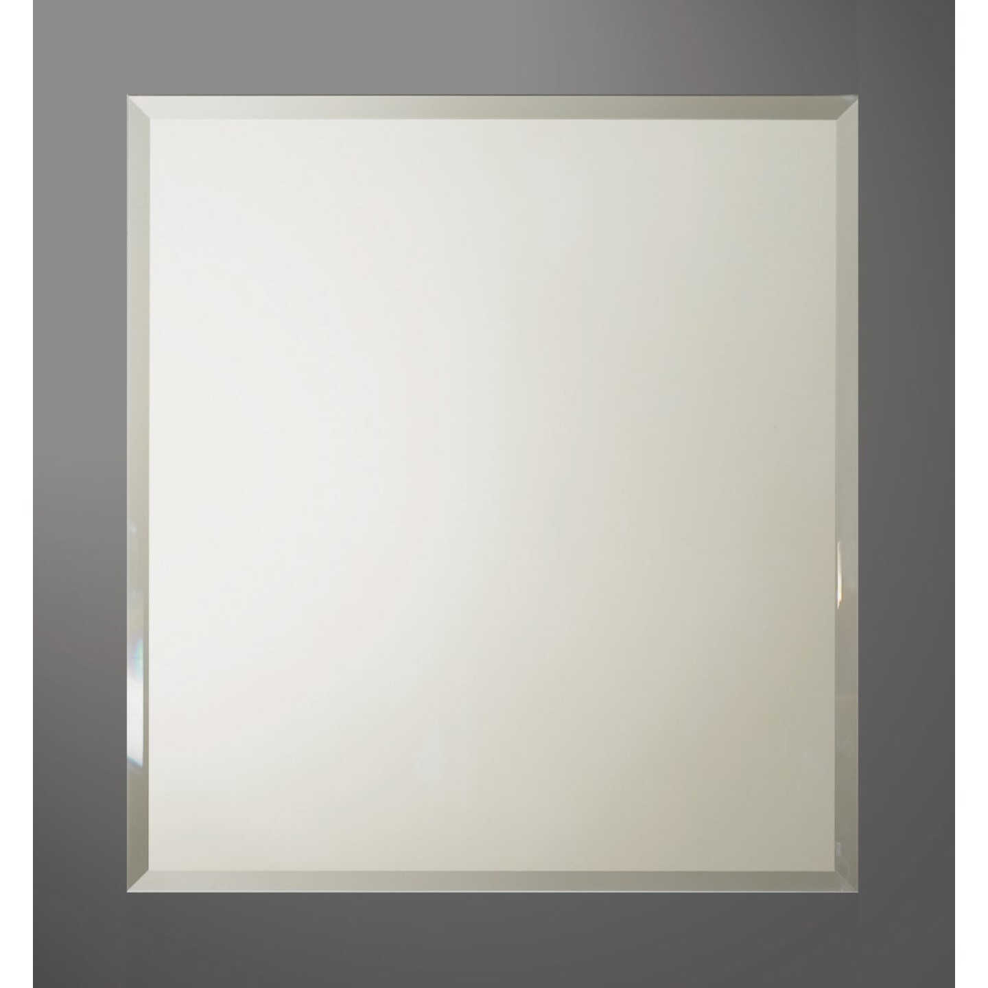 Bertch Graphite 28 In. W x 30 In. H Framed Vanity Mirror Image 1