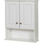 Zenith Zenna Home White 23 In. W x 8-1/4 In. D x 28 In. H Wall Bath Cabinet Image 1