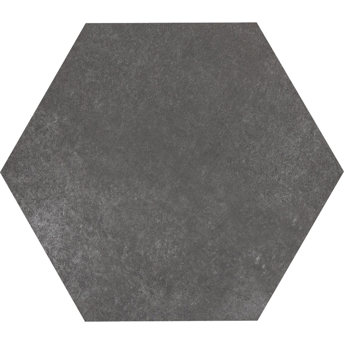 Home Impressions 12 In. Anchor Gray Hexagonal Vinyl Floor Tile (15 Sq. Ft./Box)