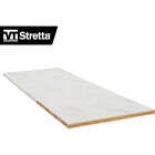 VT Industries Stretta 10 Ft. Right Hand Laminate White Marble Countertop Image 6