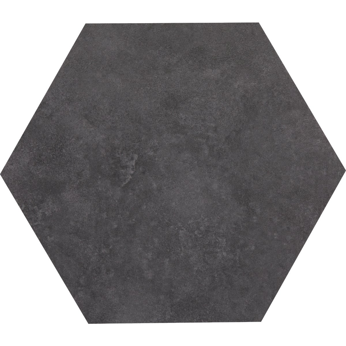 Home Impressions 12 In. Iron Gray Hexagonal Vinyl Floor Tile (15 Sq. Ft./Box) Image 1