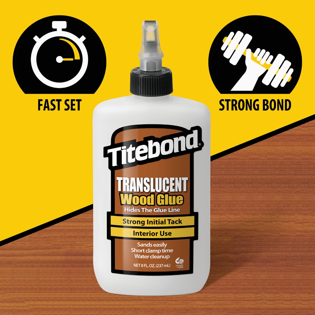 Titebond 8 Oz. Translucent Wood Glue Image 2