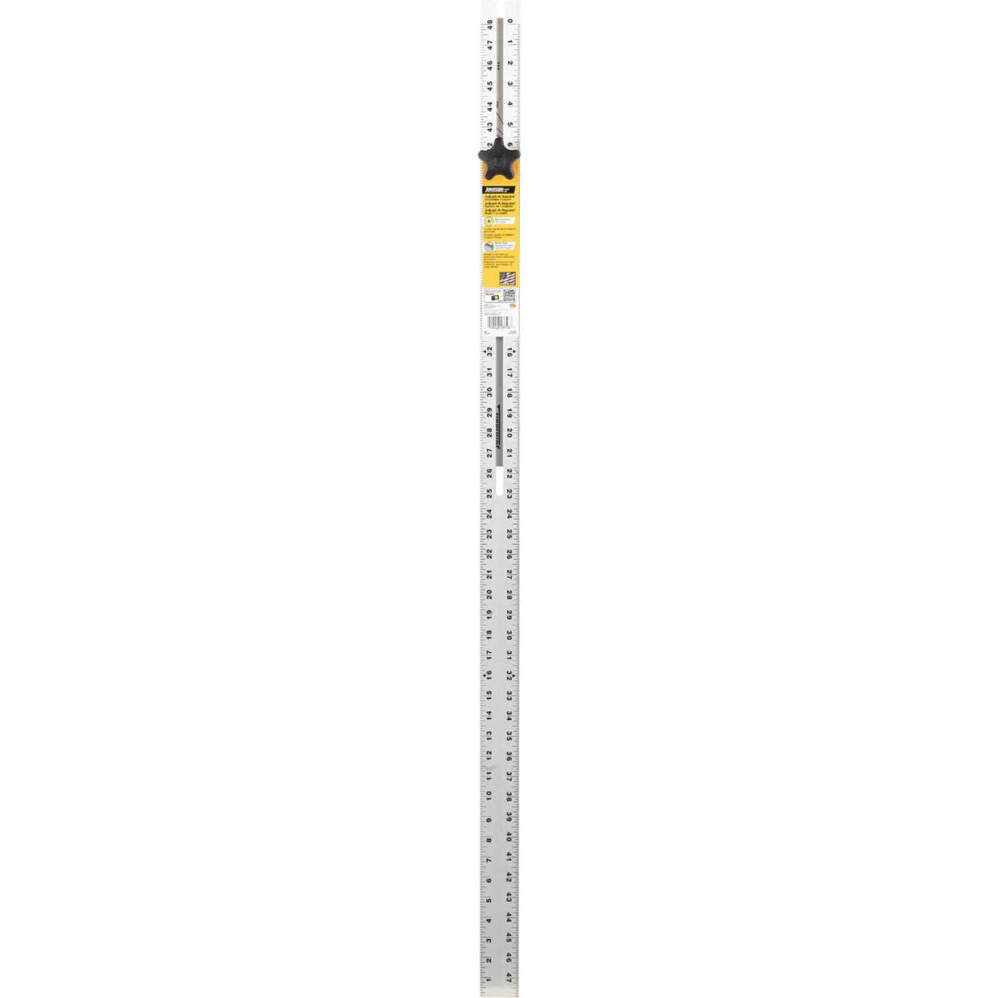 Johnson Level 48 In. Aluminum English Adjust-A-Square Drywall Square Image 2