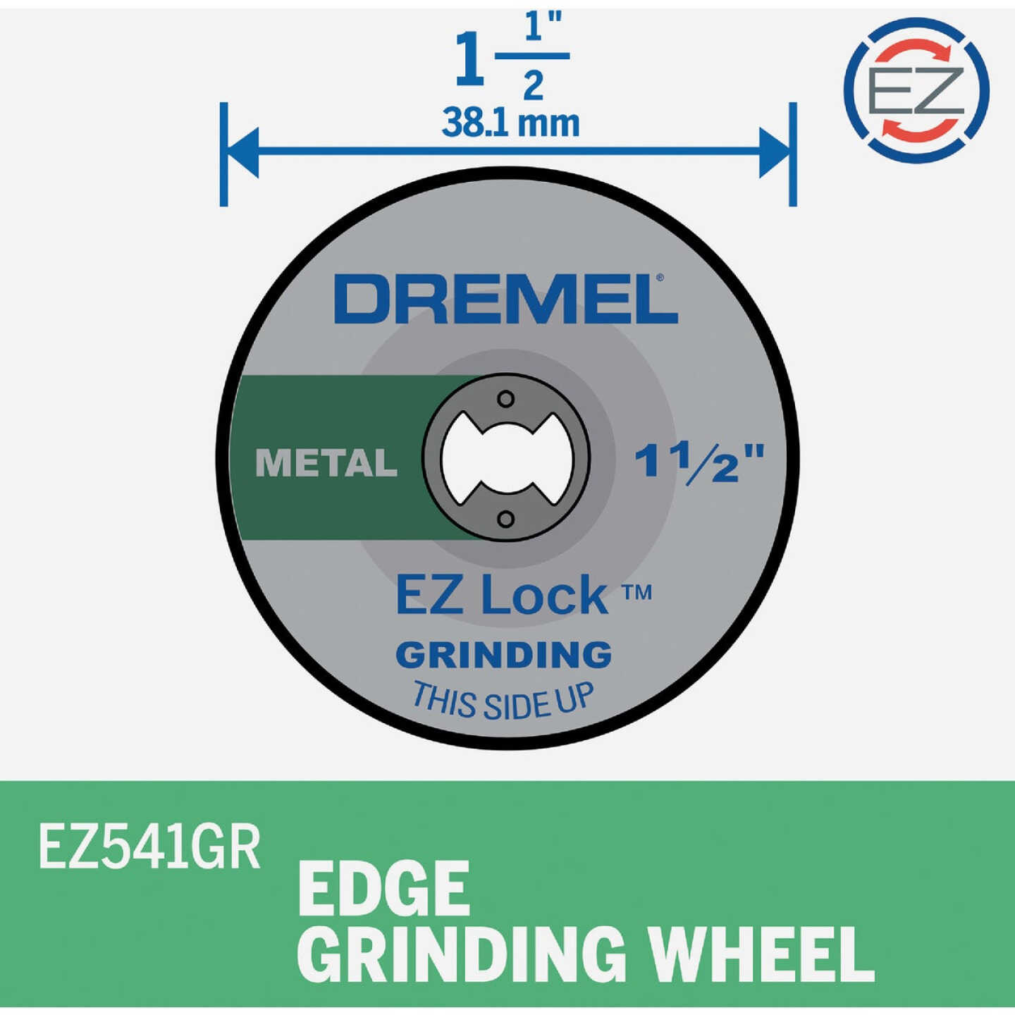 Dremel Aluminum Oxide EZ Lock Grinding Wheel Image 8