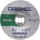 Dremel Aluminum Oxide EZ Lock Grinding Wheel Image 1
