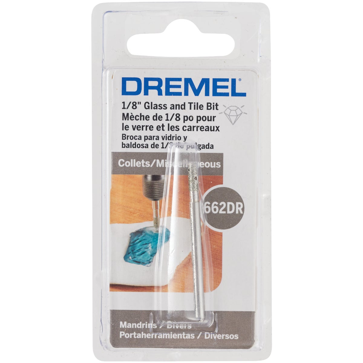 Dremel 1/8 In. Diamond Glass Drilling Bit Image 5