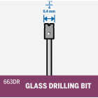 Dremel 1/4 In. Diamond Glass Drilling Bit Image 5