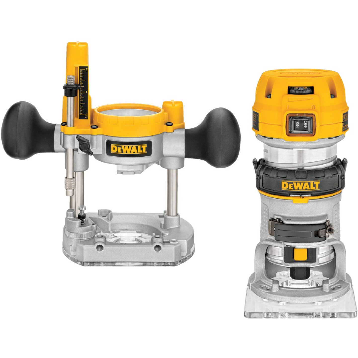 DEWALT 7-Amp 1.25 HP Compact Router Kit with Plunge Base Image 1