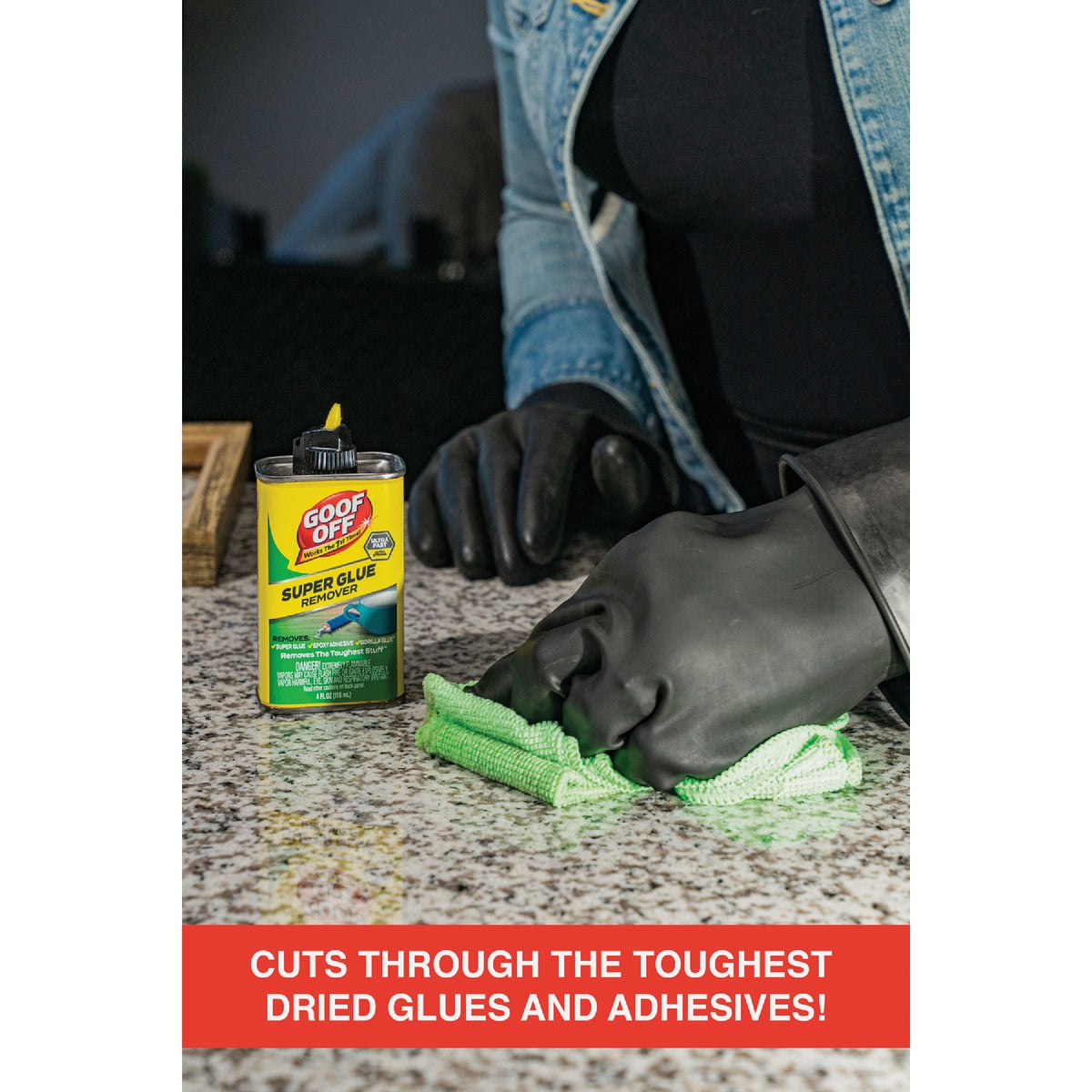 Goof Off 4 Oz. Pro Strength Super Glue Remover Image 3
