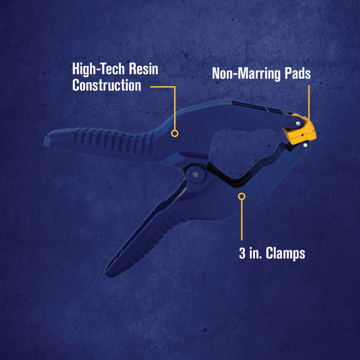 Irwin Quick-Grip 3 In. Plastic Spring Clamp Image 2