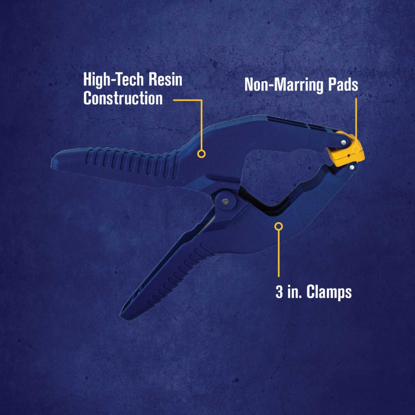 Irwin Quick-Grip 3 In. Plastic Spring Clamp Image 2