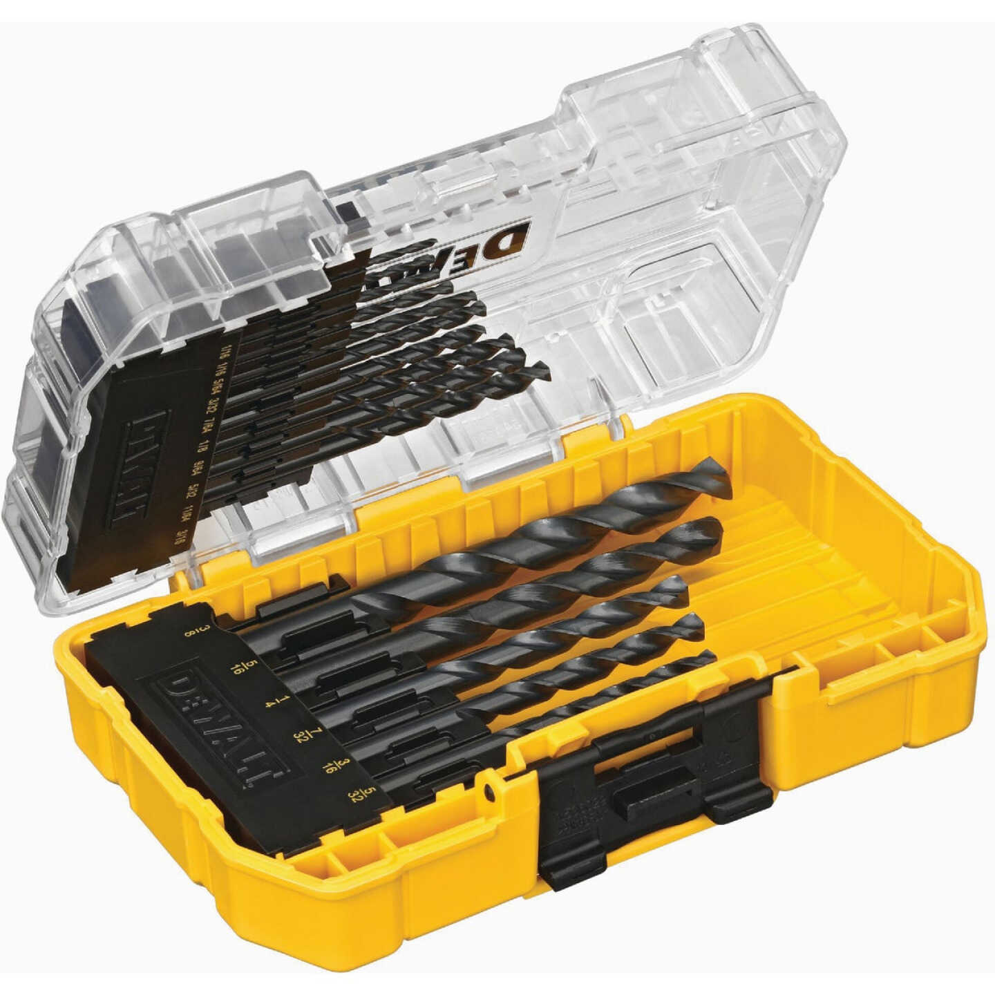 DEWALT 16-Piece Black Oxide Drill Bit Set, 1/16 In. thru 3/8 In. Image 3