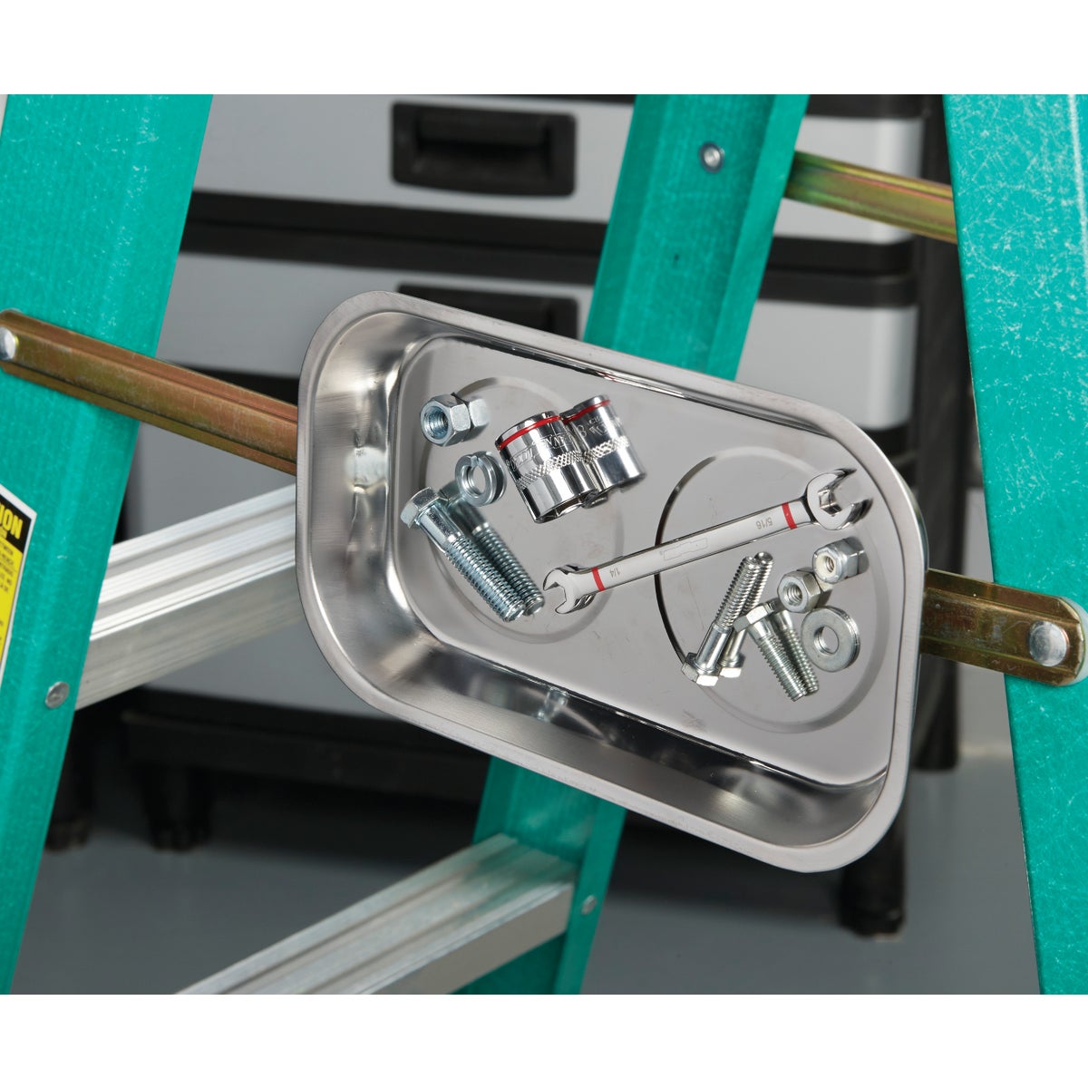 Channellock 9.5 In. Stainless Steel Magnetic Parts Tray Image 3