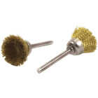 Forney 2-Piece Brass Cup Brush Set Image 1