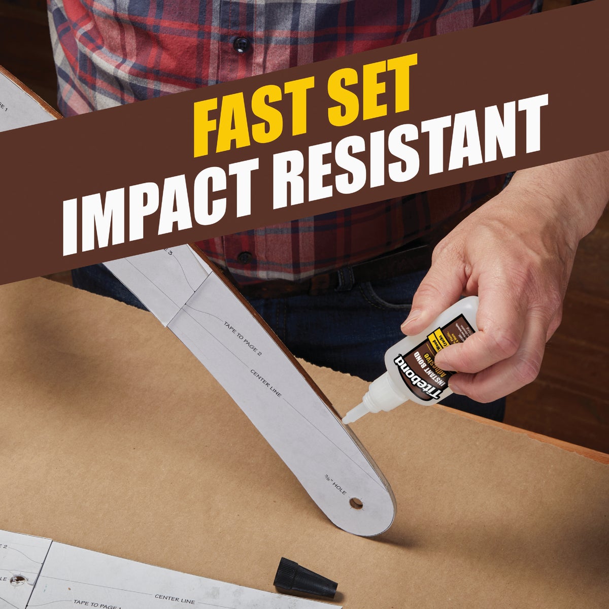 Titebond 2 Oz. Instant Bond Thin Viscosity CA Wood Glue Image 3