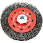 Forney 4 In. Crimped 0.012 In. Angle Grinder Wire Wheel Image 1