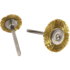 Forney 2-Piece Brass Brush Set Image 1