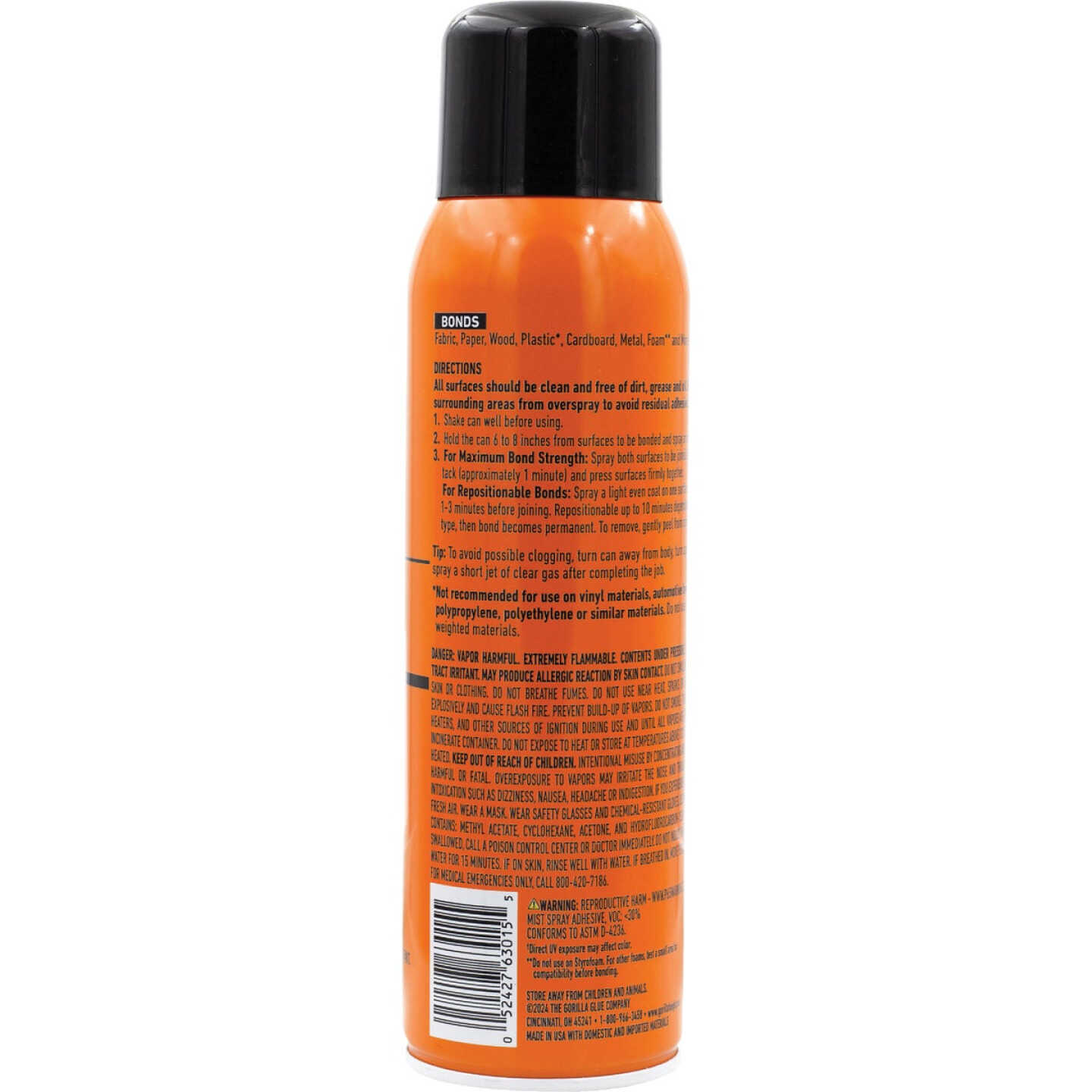 Gorilla 14 Oz. Heavy-Duty Multi-Purpose Spray Adhesive Image 4