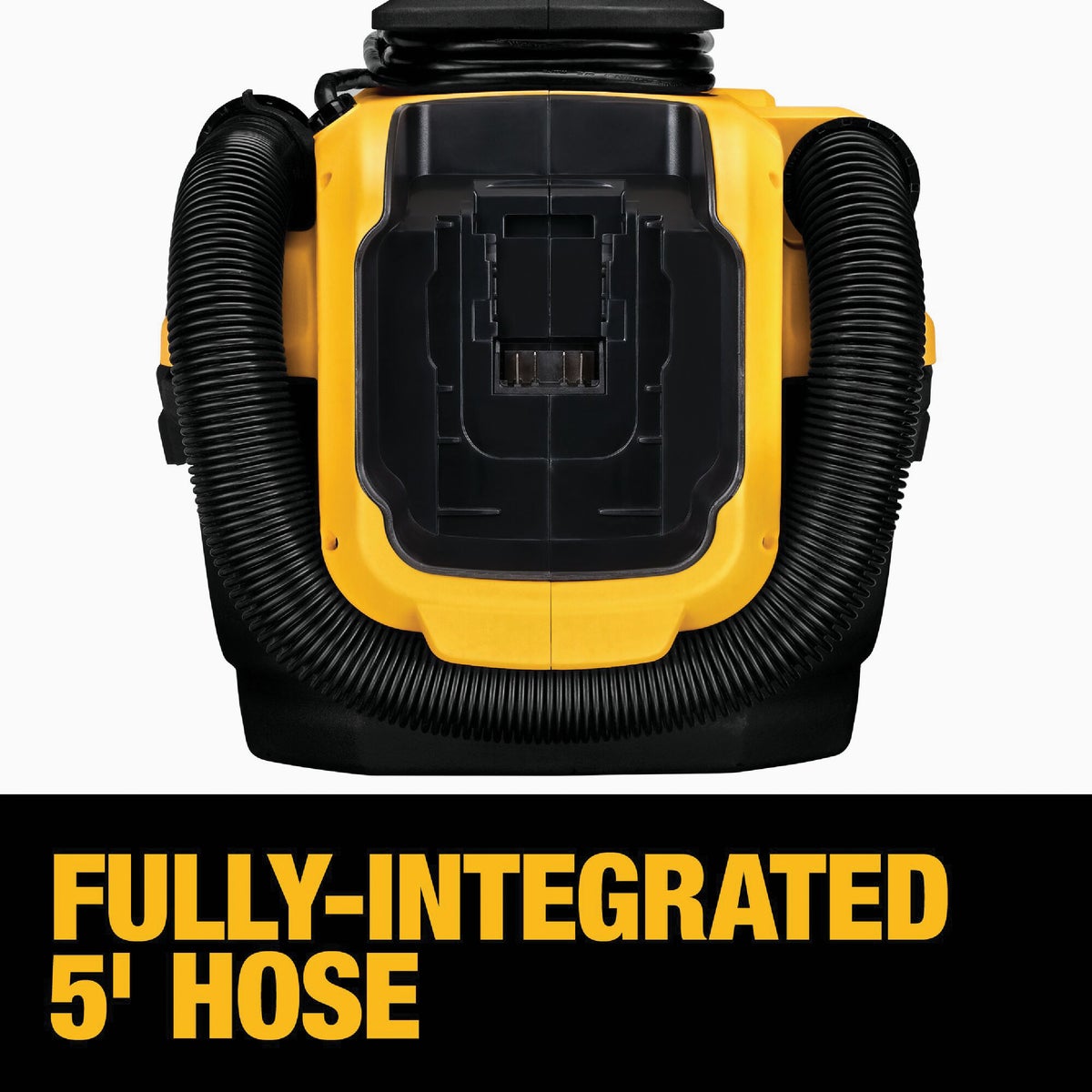 DEWALT 20V MAX 2 Gal. 1.85-Peak HP Corded/Cordless Wet/Dry Vacuum (Tool Only) Image 4
