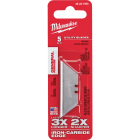 Milwaukee General Purpose 2-Point 2-3/8 In. Utility Knife Blade (5-Pack) Image 2